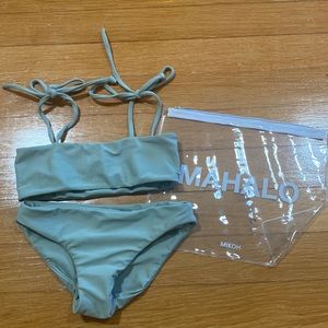 Mikoh Girls Green Bikini